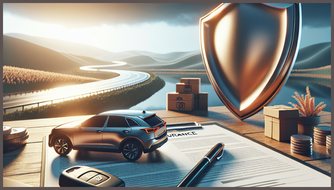 Visual representation of car insurance benefits with immediate coverage options.